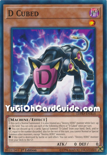 Yu-Gi-Oh Card: D Cubed