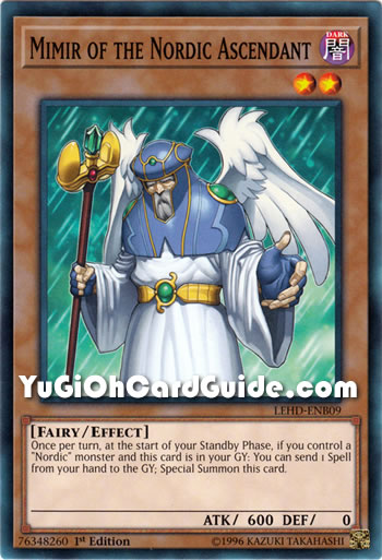Yu-Gi-Oh Card: Mimir of the Nordic Ascendant