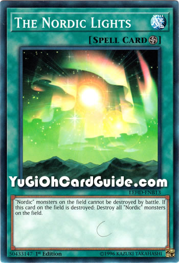Yu-Gi-Oh Card: The Nordic Lights