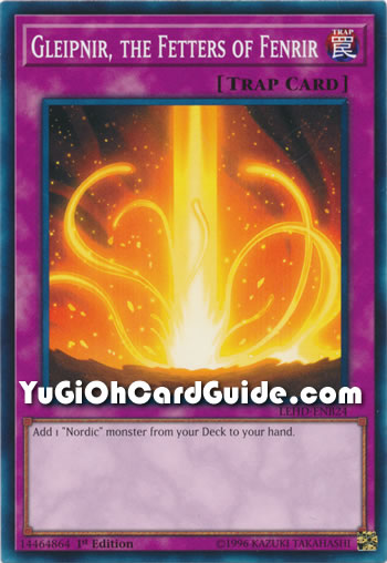 Yu-Gi-Oh Card: Gleipnir, the Fetters of Fenrir