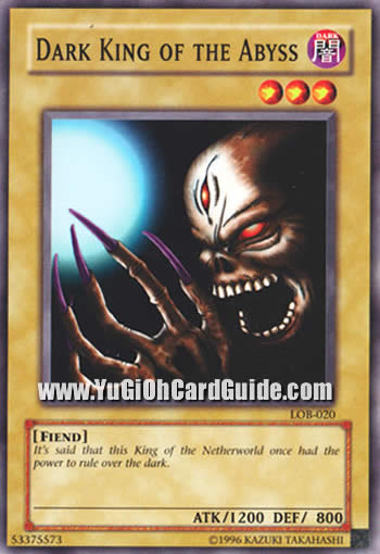 Yu-Gi-Oh! Dark King of the Abyss