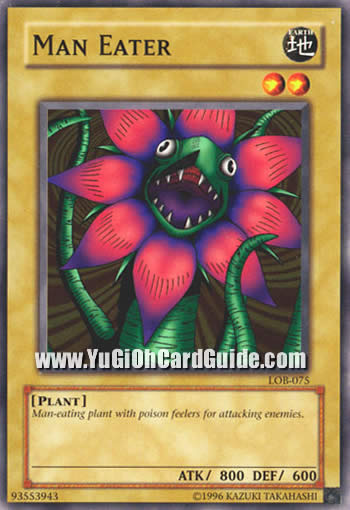 Yu-Gi-Oh Card: Man Eater