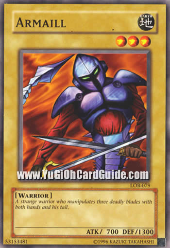 Yu-Gi-Oh Card: Armaill