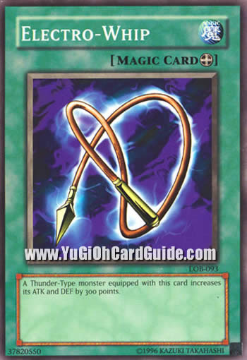 Yu-Gi-Oh Card: Electro-Whip