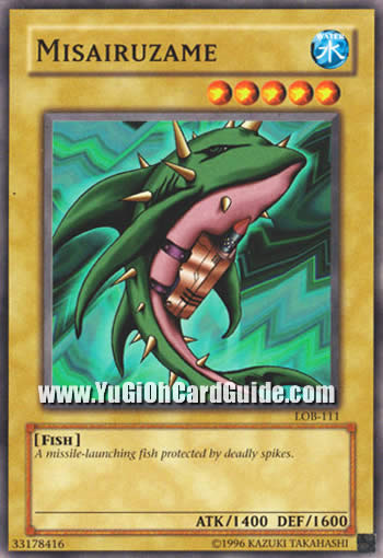 Yu-Gi-Oh Card: Misairuzame