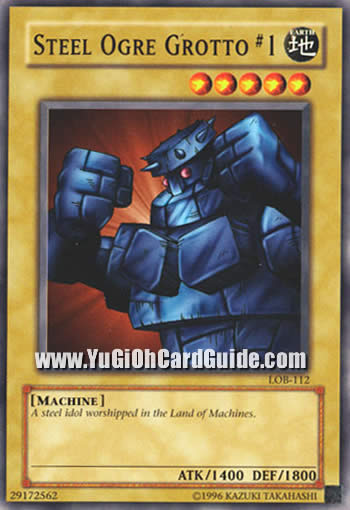 Yu-Gi-Oh Card: Steel Ogre Grotto #1
