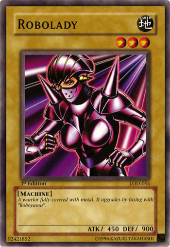Yu-Gi-Oh Card: Robolady