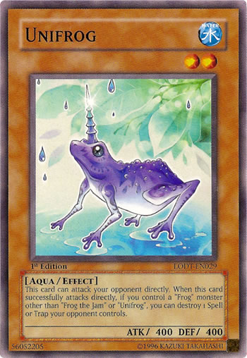 Yu-Gi-Oh Card: Unifrog