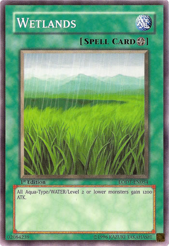 Yu-Gi-Oh Card: Wetlands