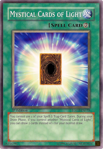 Yu-Gi-Oh Card: Mystical Cards of Light