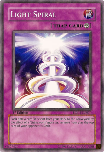 Yu-Gi-Oh Card: Light Spiral