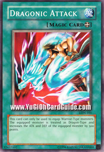 Yu-Gi-Oh Card: Dragonic Attack