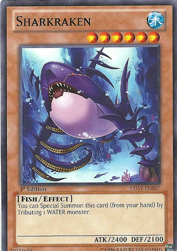 Yu-Gi-Oh Card: Sharkraken