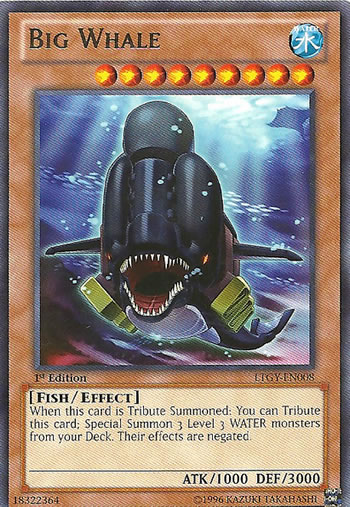 Yu-Gi-Oh Card: Big Whale