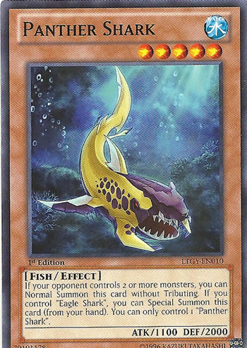 Yu-Gi-Oh Card: Panther Shark
