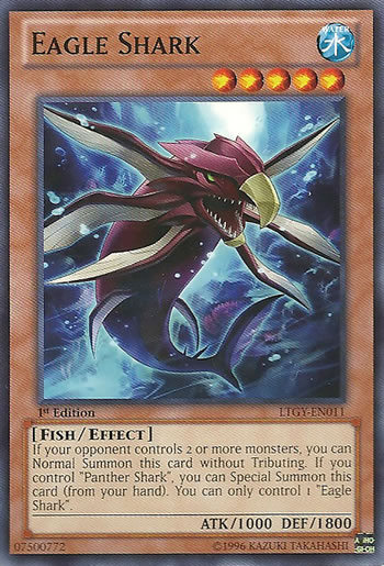 Yu-Gi-Oh Card: Eagle Shark