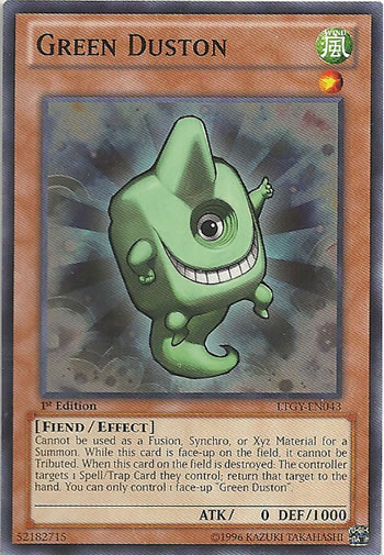 Yu-Gi-Oh Card: Green Duston
