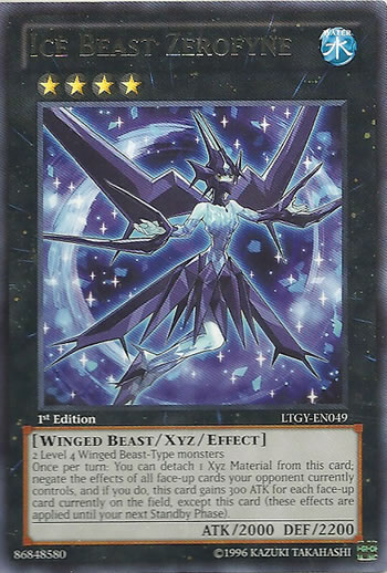 Yu-Gi-Oh Card: Ice Beast Zerofyne