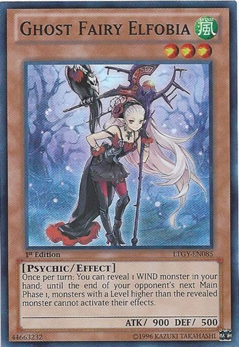 Yu-Gi-Oh Card: Ghost Fairy Elfobia