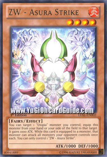 Yu-Gi-Oh Card: ZW - Asura Strike