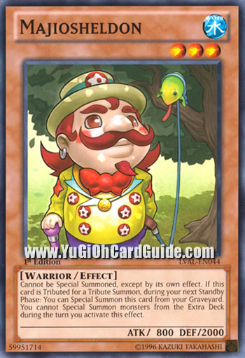 Yu-Gi-Oh Card: Majiosheldon