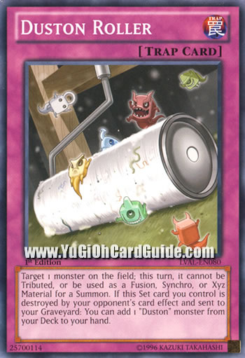Yu-Gi-Oh Card: Duston Roller