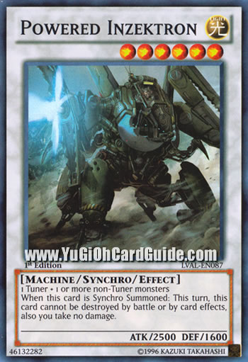 Yu-Gi-Oh Card: Powered Inzektron