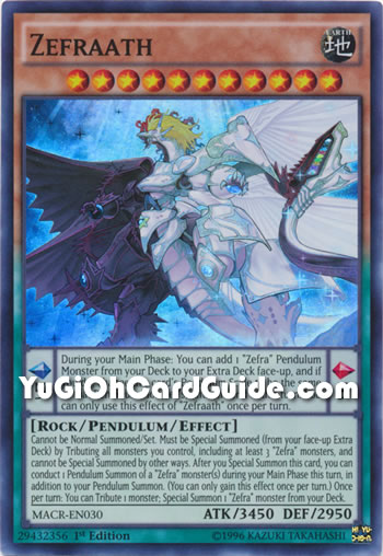 Yu-Gi-Oh Card: Zefraath