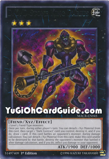 Yu-Gi-Oh Card: D/D/D Stone King Darius