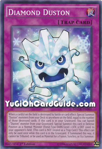Yu-Gi-Oh Card: Diamond Duston