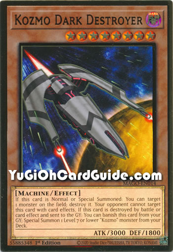 Yu-Gi-Oh Card: Kozmo Dark Destroyer