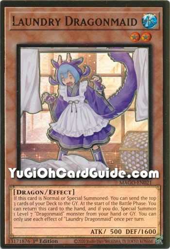 Yu-Gi-Oh Card: Laundry Dragonmaid