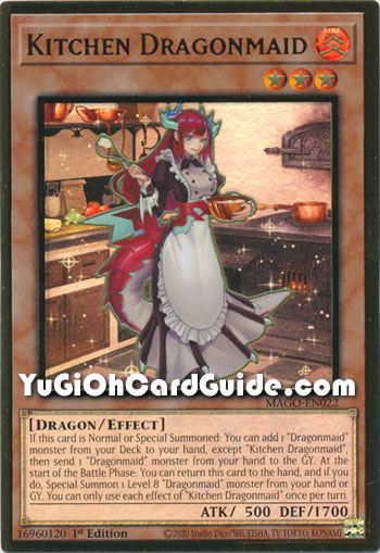 Yu-Gi-Oh Card: Kitchen Dragonmaid