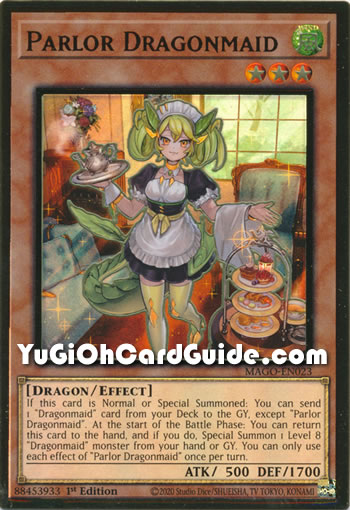 Yu-Gi-Oh Card: Parlor Dragonmaid