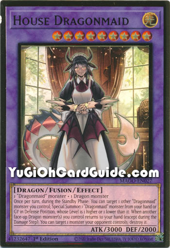Yu-Gi-Oh Card: House Dragonmaid