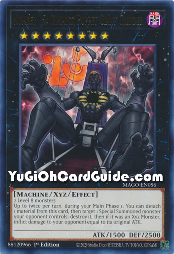 Yu-Gi-Oh Card: Number 15: Gimmick Puppet Giant Grinder