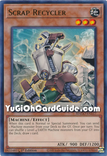 Yu-Gi-Oh Card: Scrap Recycler