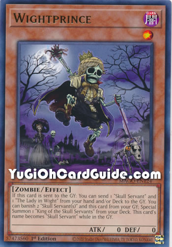 Yu-Gi-Oh Card: Wightprince