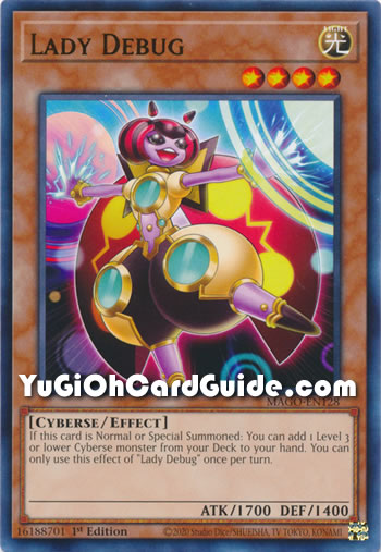 Yu-Gi-Oh Card: Lady Debug