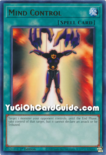 Yu-Gi-Oh Card: Mind Control