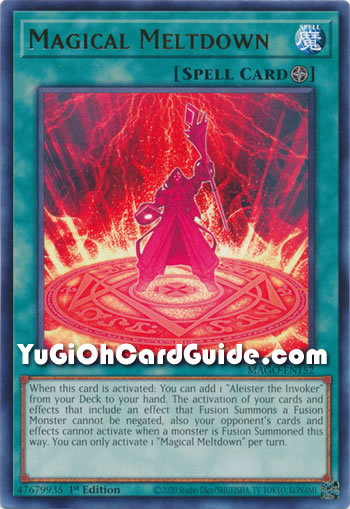 Yu-Gi-Oh Card: Magical Meltdown