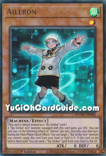 Yu-Gi-Oh Card: Aileron