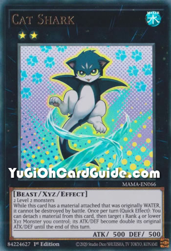 Yu-Gi-Oh Card: Cat Shark