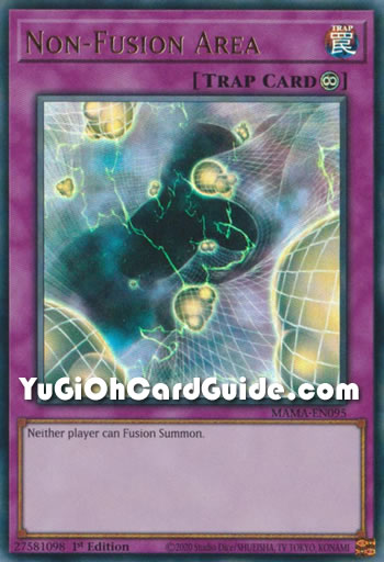 Yu-Gi-Oh Card: Non-Fusion Area