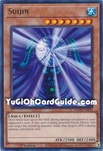 Yu-Gi-Oh Card: Suijin