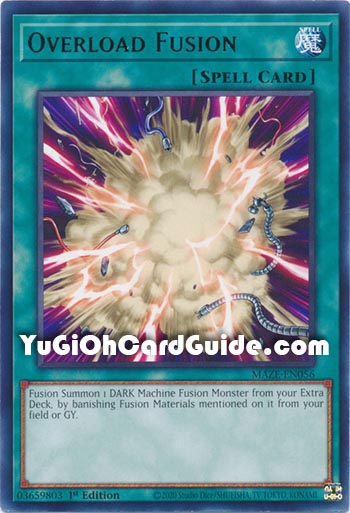 Yu-Gi-Oh Card: Overload Fusion
