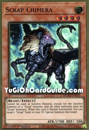 Yu-Gi-Oh Card: Scrap Chimera