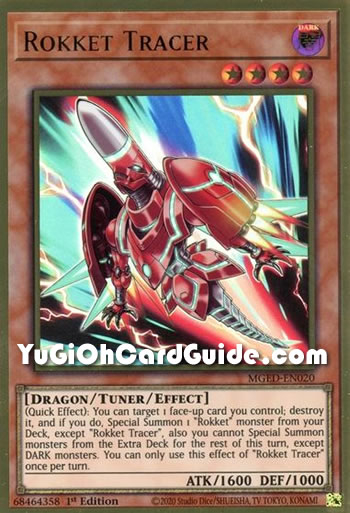 Yu-Gi-Oh Card: Rokket Tracer