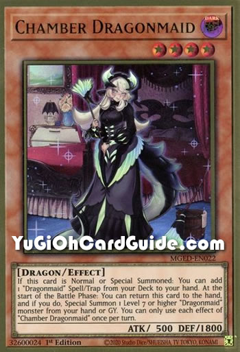 Yu-Gi-Oh Card: Chamber Dragonmaid