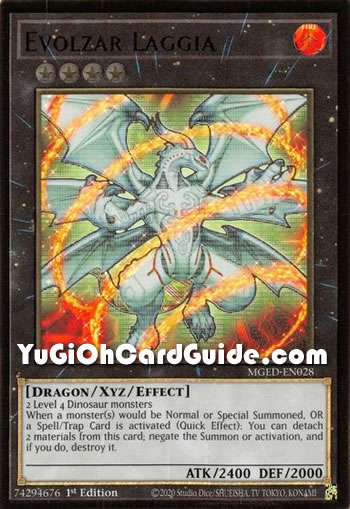 Yu-Gi-Oh Card: Evolzar Laggia